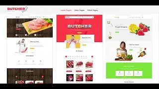 Butcher - Meat Shop WooCommerce WordPress Theme | Organic Shop Theme