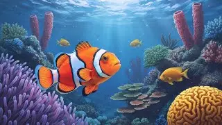 Stunning 4K Aquarium Video | Tropical Fish Tank, Coral Reef Colors & Relaxing Sleep Sounds