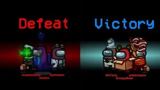 Among Us - Victory and Defeat Animations 2025