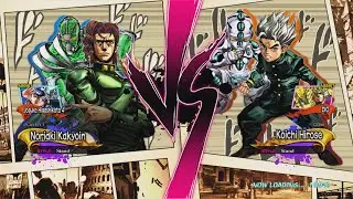 NORIAKI KAKYOIN vs KOICHI HIROSE - JoJo's Bizarre Adventure All Star Battle 2013