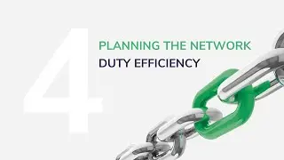 Planning the bus network: Duty efficiency | Actual driver cost vs planned driver cost