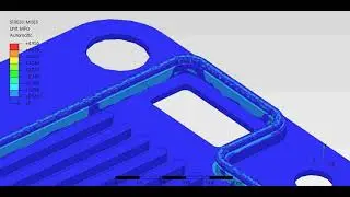 PrePoMax 2.1.0 Hyperelastic Material Example (Silicone Rubber)