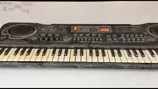 restore and repair old abandoned organ - Full restoration of electronic organ