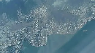 اقلاع الطائره من مطار عدن الدولي وتصوير جوي - عدن #travel  #yemen