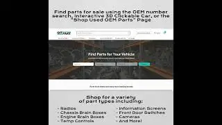 Buy Quality Inspected Used OEM Parts on GitPart