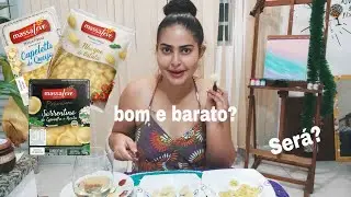 PROVANDO PRODUTOS DA MARCA MASSA LEVE! - o barato sai caro?