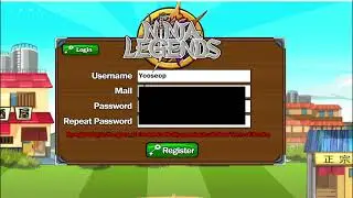 Create characters in Ninja Legend games for beginners🎮 | Ninja Saga