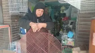 قفص جديد تحفه وانتيكة اول مرة نصوره وله قفل حكاية لوحده وتخيل بكام وأسعار اكل العصافير والمستلزمات