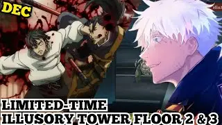 LIMITED-TIME Illusory tower floor 2 & 3 guide jujutsu kaisen phantom parade (DEC) 