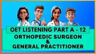 OET LISTENING TEST PART A SAMPLE - 12 | MIHIRAA