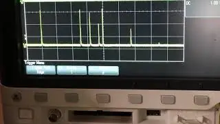 Gamma-ray waiting times  004 multi pulses on oscope mov