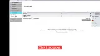 How to change name and code of the language in osCommerce template.