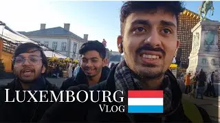 We went to Luxembourg 🇱🇺| Chemin de la Corniche, Notre Dame Cathedral | Indian in Europe