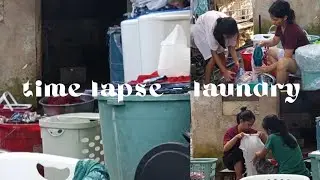 Almost Never-Ending Laundry | Time Lapse