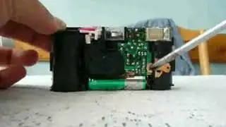 Fujifilm old camera discharging capacitor