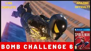 BOMB CHALLENGE 6 SPIDER MAN PS4