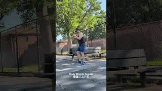 Sample beginner playground bodyweight calisthenics type exercises.