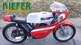 CanAm Rotax 125 Classic Rennmaschine (Bj. 1978) - Erster Fahrtest