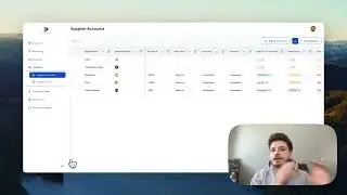 How to create supplier accounts in Third-Party Profits - Step 1
