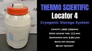 Thermo Scientific Locator 4 Cryogenic Storage System with Level Monitor (Item - 1809EE CRYOGEN)