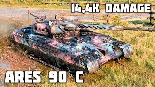 Ares 90 C WoT – 6Kills, 14,4K Damage