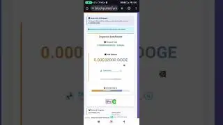 Сайт майнинг #DOGE без вложений #faucetpay 