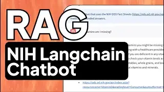 RAG+LangChain Health Chatbot in 100 Lines of Code