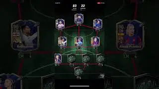 MY BEST TOTY TEAM IN MADFUT24 #madfut #toty #squadbuildingchallenge