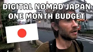 Digital Nomad minimalist in Kyoto Japan one month budget