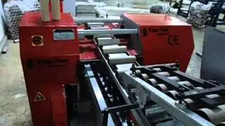 paper core mouth curling machine