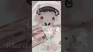 My makeup bag💕 #wonyoungism #sanrio #pink #coquette #cute #aesthetic #pinterest