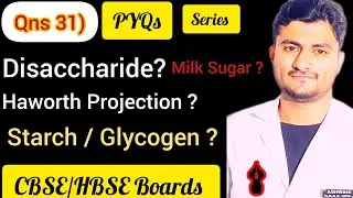 What is Disaccharide ? Milk sugar ? Fischer & Haworth Projection ? Difference b/w starch & Glycogen