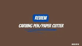 Paper cutter pen| Carving tool| Art tool| Pen knife review
