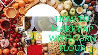 How to Make Pap(Ogi/akamu) with Corn Flour in 3 mins #perfectAkamu #cornflourpap