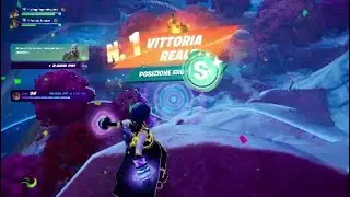 Vittoria reale impegnativa ma con un finale tranquillo su FORTNITE ita
