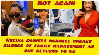 Regina Daniels breaks silence as she returns to Nigeria 
