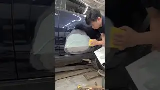 How I Apply bodyfiller.  #car #auto #automobile #automotive #carrepair