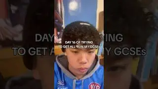 DAY 16 OF TRYING TO GET ALL 9s IN MY GCSEs #school #gcse #vlog #dayinmylife #grwm #relatable #vlogs