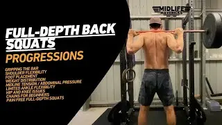 Deep Back Squat Progressions |Unlocking Your Full-Depth Back Squat: Proven Progression Techniques.