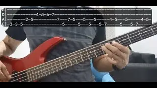 Los tigres del norte - Quien (Bass cover y TABS)