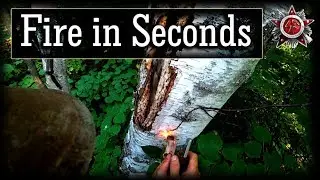 Fire Lighting Tip (Fast And Very Easy) 2018