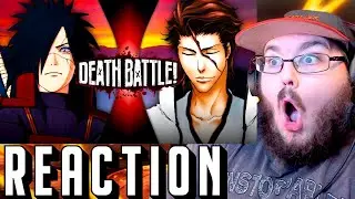 Madara VS Aizen (Naruto VS Bleach) | DEATH BATTLE! REACTION!!!