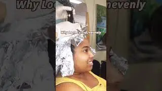 Why Locs Color Unevenly #sisterlocks #microlocks #loccolor