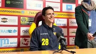 Bernardo Masini - Conferenza stampa post Poggibonsi-Siena