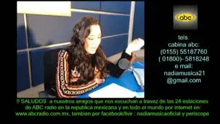NADIA MUSICA EN ABC RADIO C JUAN SOLO , PROG #4