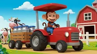 🐄🚜 Monkey Farmer Delivers Fresh Milk to Export and Earns Big Profits 💰