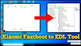 Fastboot to EDL Tool for Xiaomi Device's | Support Bootloader Unlock/Lock Device's 🔥