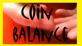 Coin balance magic trick