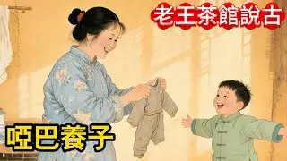 她好心收養雪地孤兒，卻被全村嘲諷。公堂上啞巴養子突然開口，一塊玉佩竟牽出驚天秘密，身份嚇傻全村！#民间故事 #故事頻道 #听书 #民間故事 #有聲書 #說書 #睡前故事 #情感