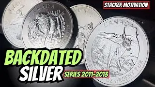Timeless SILVER Treasures: Rediscover the RCM's Backdated WILDLIFE SERIES  #silverstacking #silver